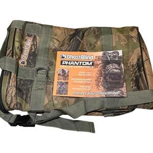 GhostBlind Deluxe Backpack Phantom Blind Camo GBI-PBP - Brand New With Tags
